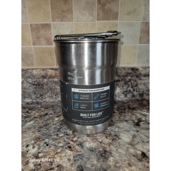 Stanley Stainless Steel Camp Two Cup Cookset 4 Piece Nesting Set Outdoors Camp - Picture 2 of 4